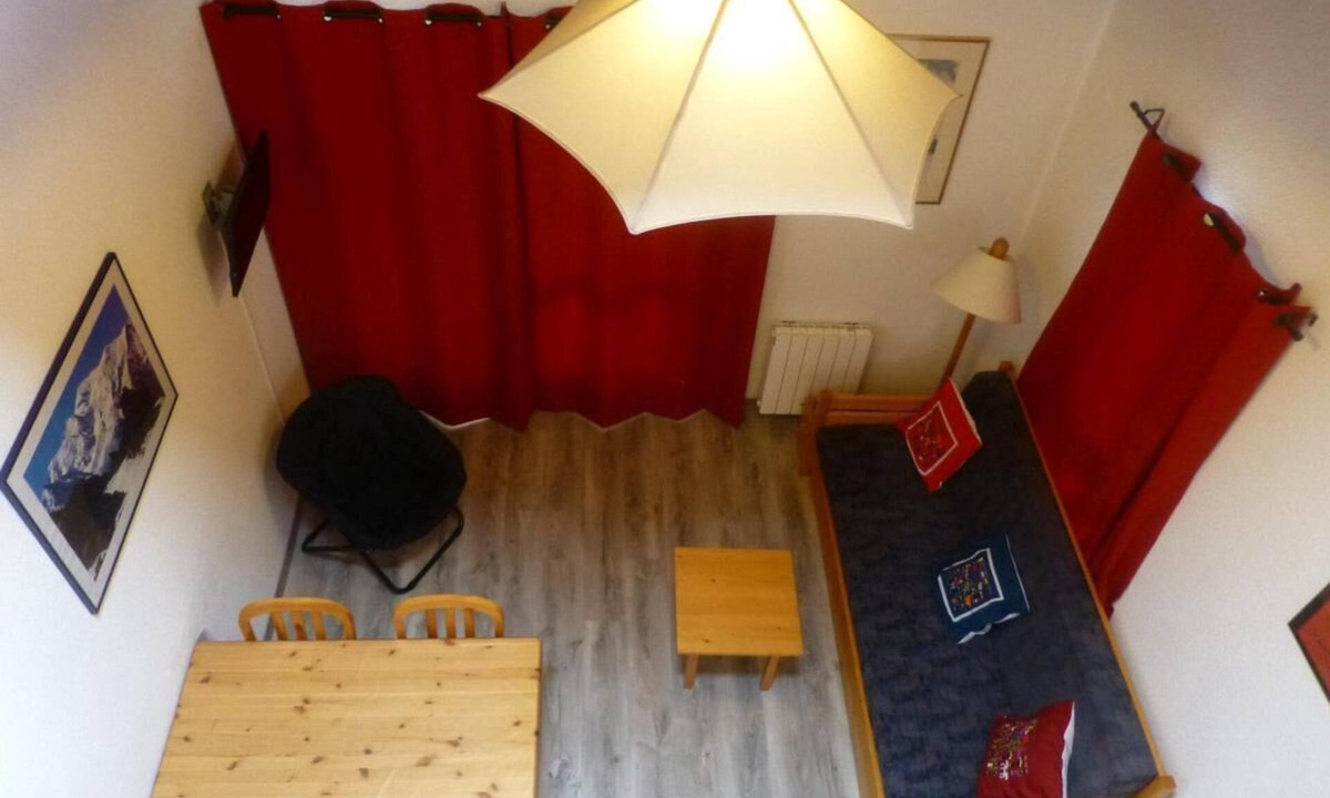 Vallandry Apartment | 130m from resort center, 2nd floor, balcony, tv, 47m², Peisey-Vallandry