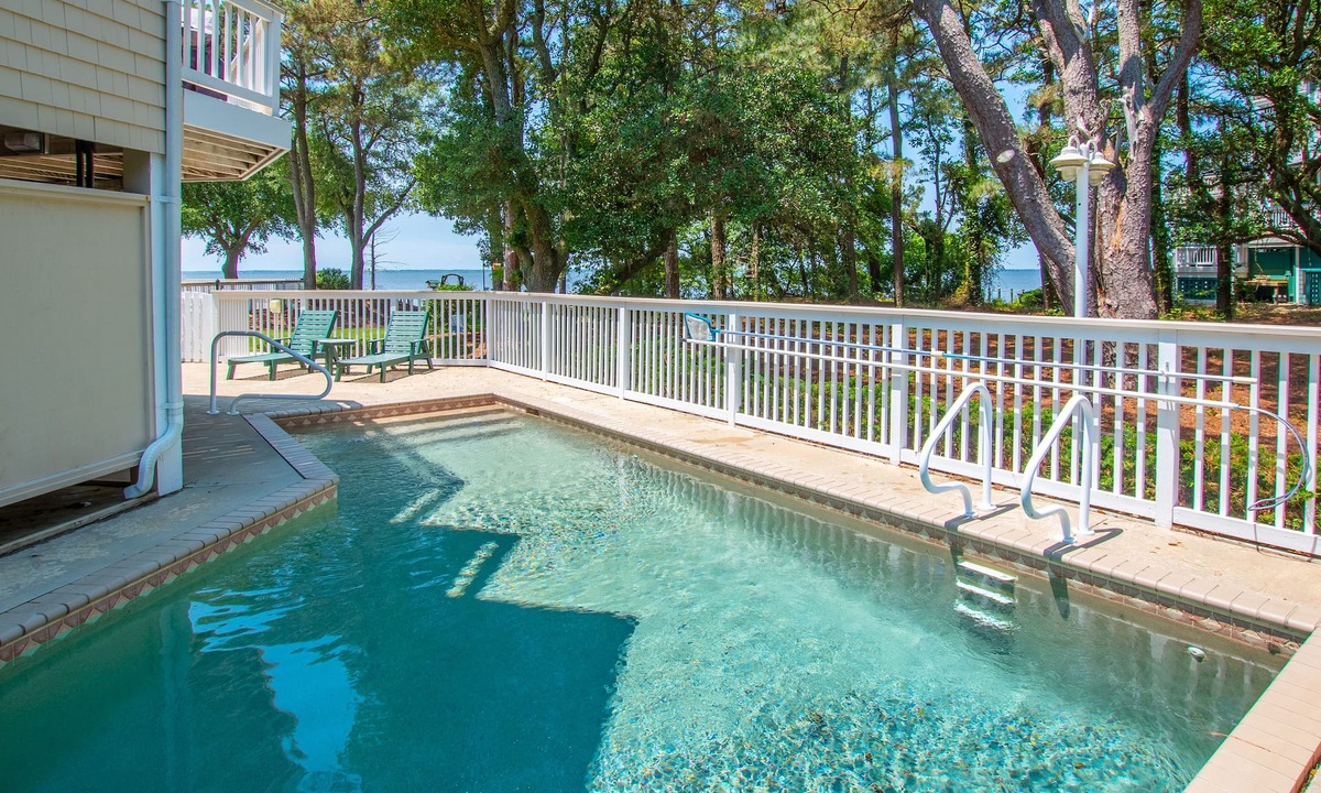 Monteray Shores House | 1538 - Gift Of The Sound - Soundfront Oasis w/Pool, Hot Tub & Sunset Views