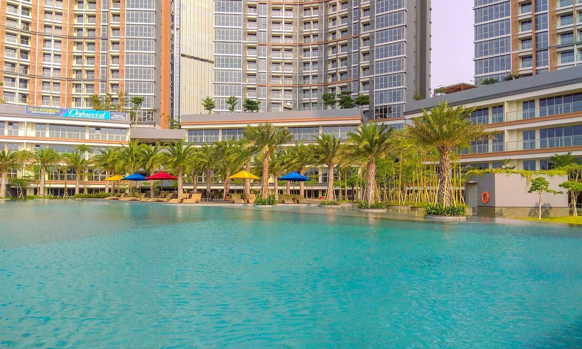 Pantai Indah Kapuk Apartment | 1Br Homey Areum Residence At Gold Coast