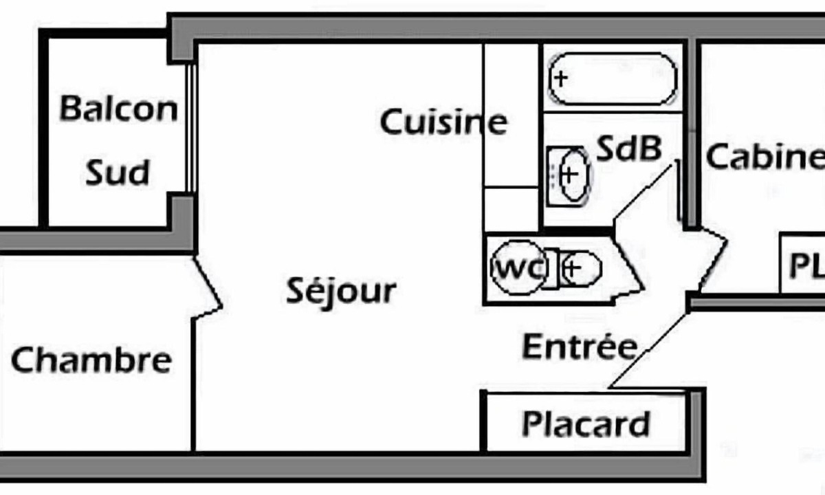 Les Saisies Apartment | 250m from ski slopes, Ground floor, balcony, tv, 30m², Les Saisies