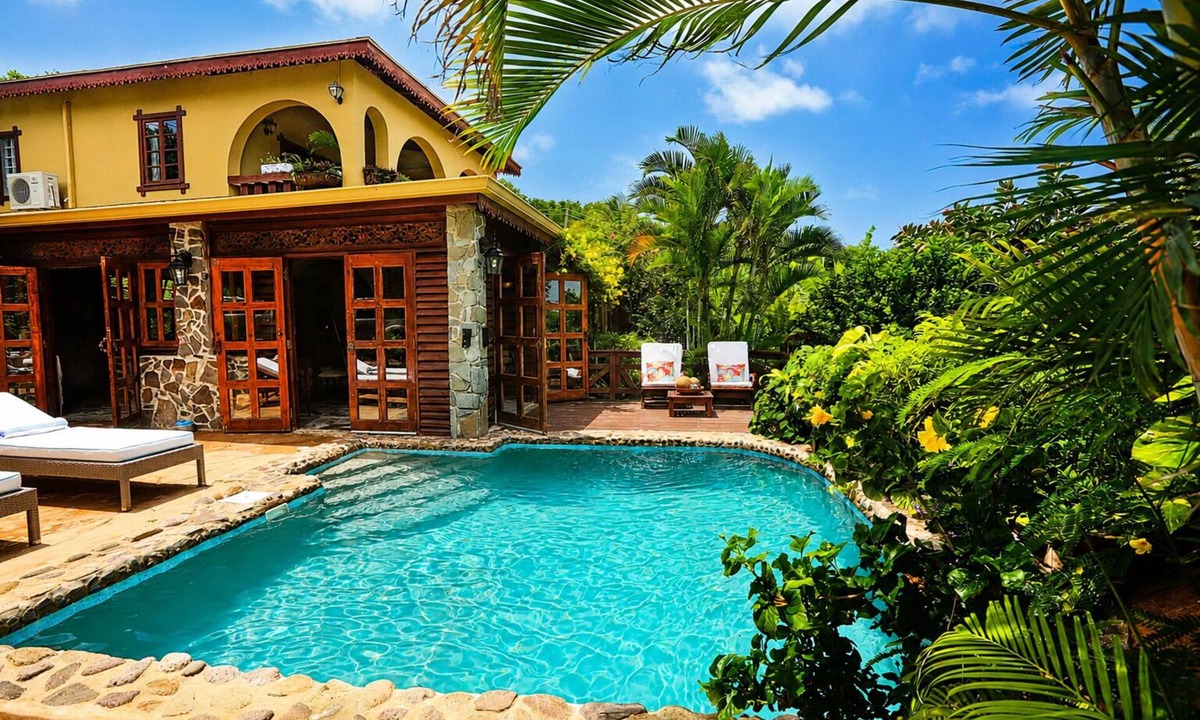 Cap Estate Villa | 2BR Private Caribbean Villa with Pool and Ocean Views