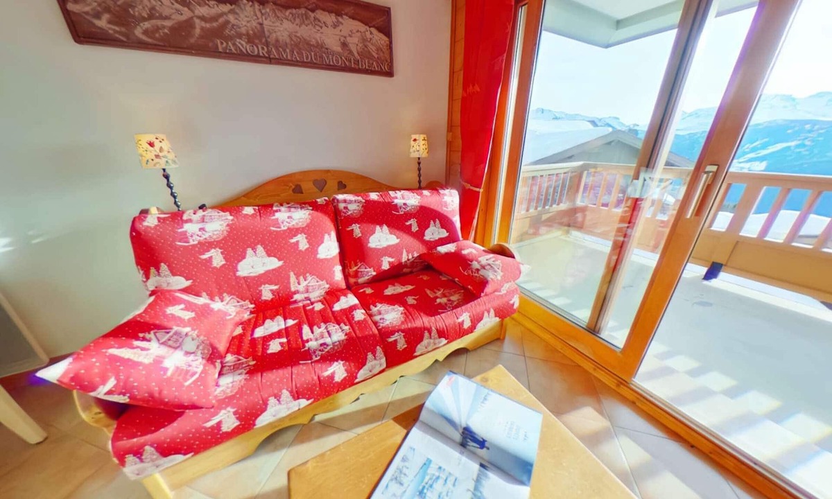 Bisanne 1500 Apartment | 3-room apartment for 7 people with balcony and parking in Les Saisies