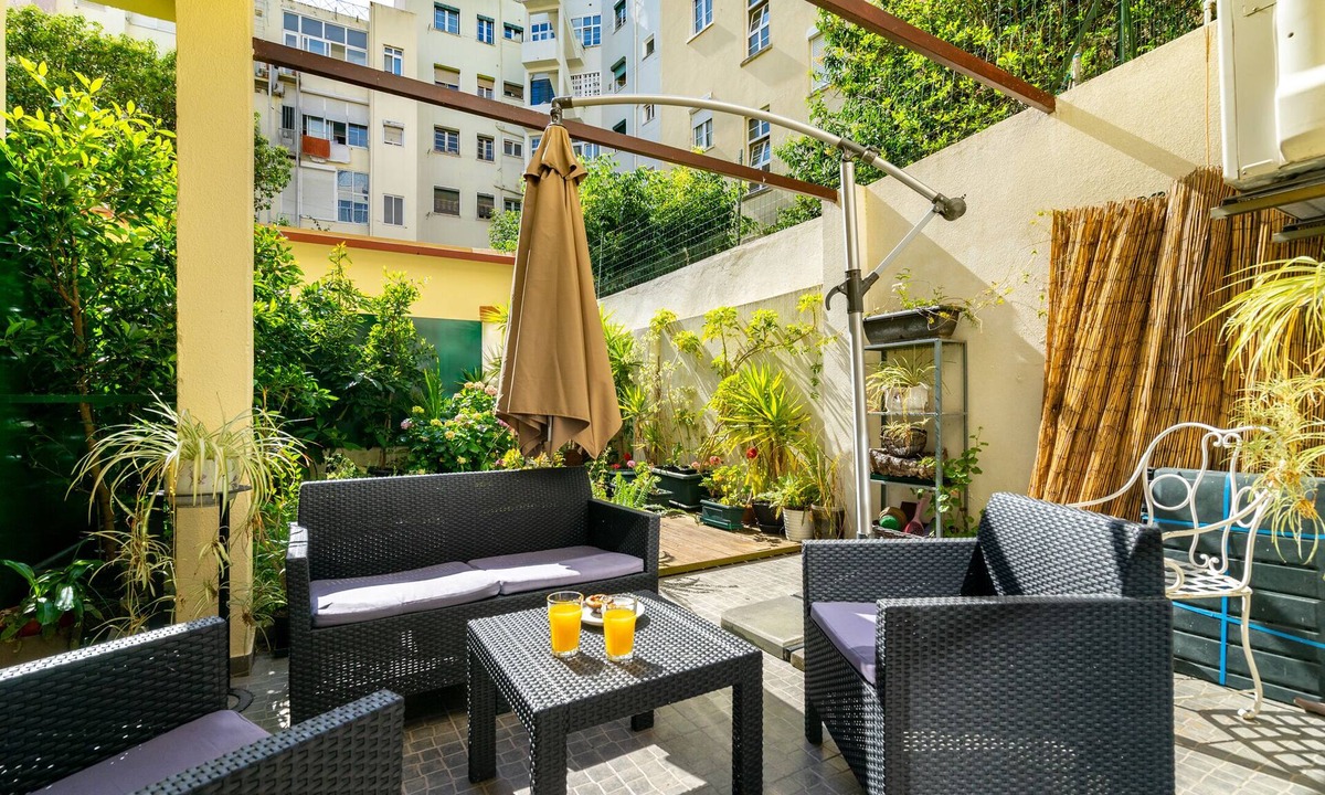 Sao Jorge de Arroios Apartment | Alameda Patio Hideaway