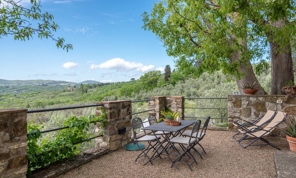 Pelago Apartment | Apartment 'Frantoio' with Private Terrace, Garden and Wi-Fi