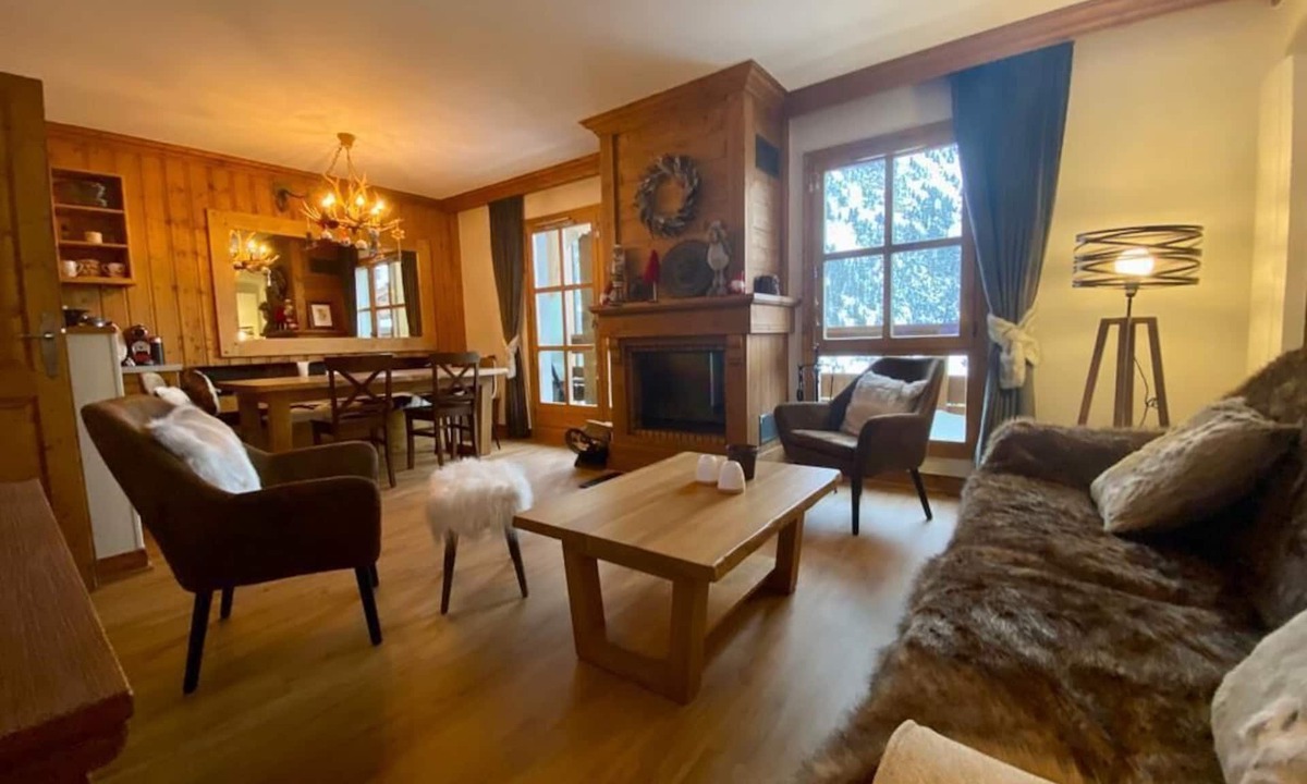 Arc-1950 Apartment | Appartement Duplex 2 Chambres Belle Vue Montagne Cheminee - Res Luxe 5 Etoiles