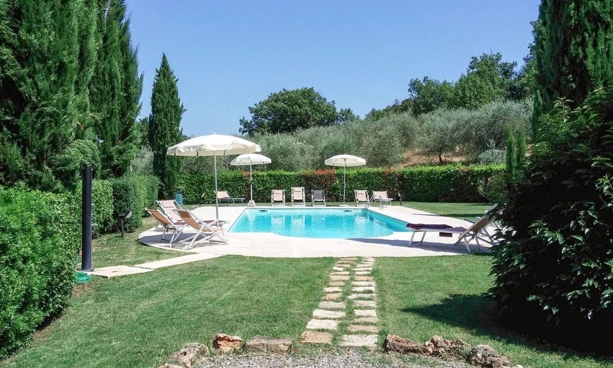 San Macario In Monte Apartment | Beautiful apartment for 4 guests with WIFI, pool, TV and panoramic view, close to San Gimignano