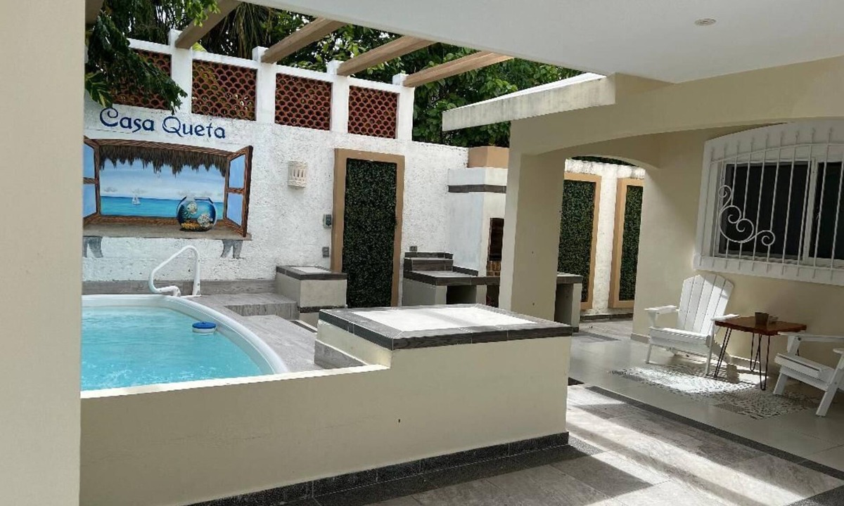 Colonia Andres House | Beautiful house w/pool family and pet-friendly 3 blocks away from the ocean