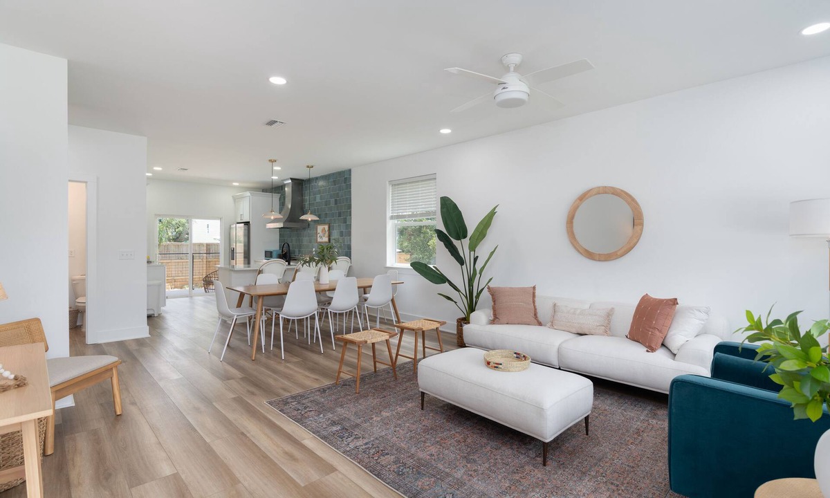 Vilano Beach House | Brand new 4 bedroom with 2 master suites and pool, steps to the beach.
