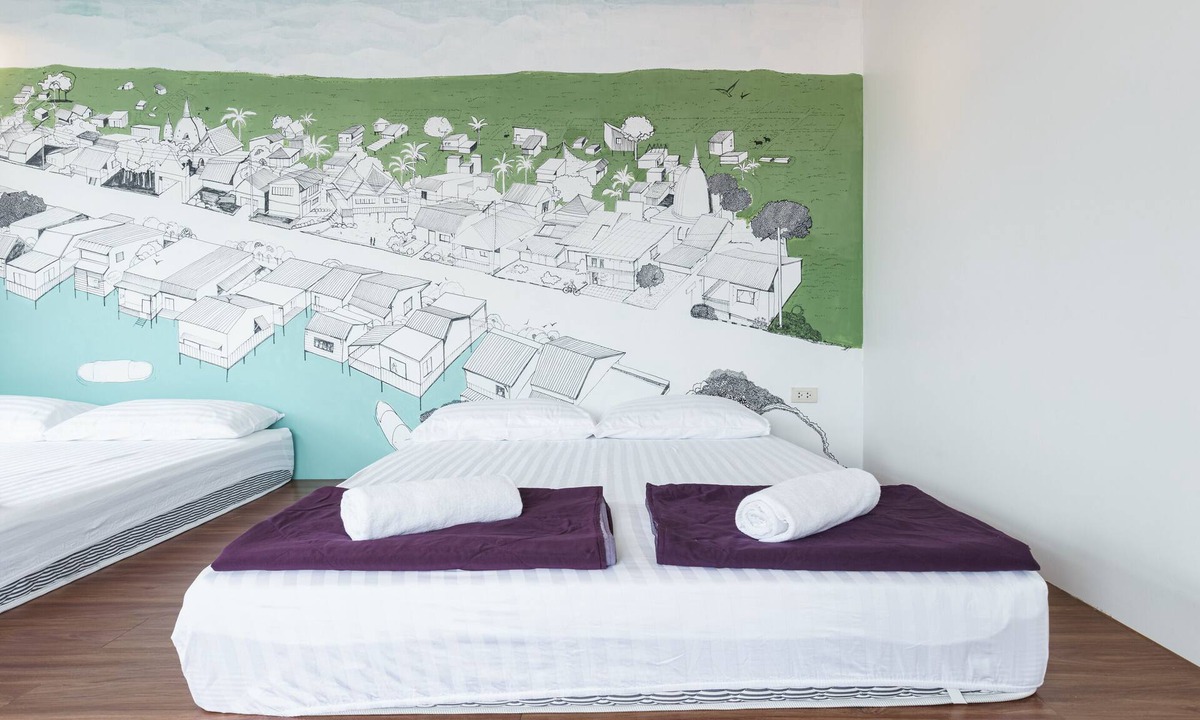 Wat Sam Phraya Hostel | [C]GLASSHOUSE&bathroom 5-minutes walk from Khao San Road.