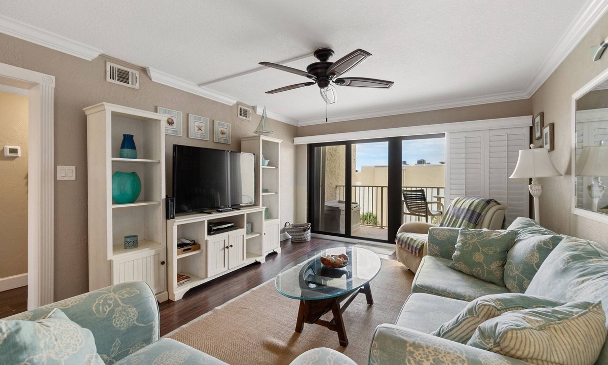 New Smyrna Beach Apartment | Castle Reef two bed two Bath Oceanview Condo