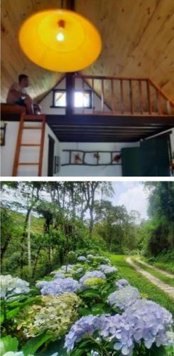 Nova Friburgo Ski Chalet | Chalé Pakere SerraBella Lumiar - natureza exuberante, lareira sauna, piscina e água de nascente - locação do chalé sem prestação de serviços