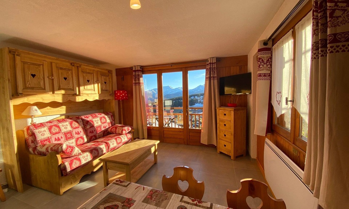 Les Saisies Apartment | Charming 2-room apartment, 4 pers, sunny view in Les Saisies