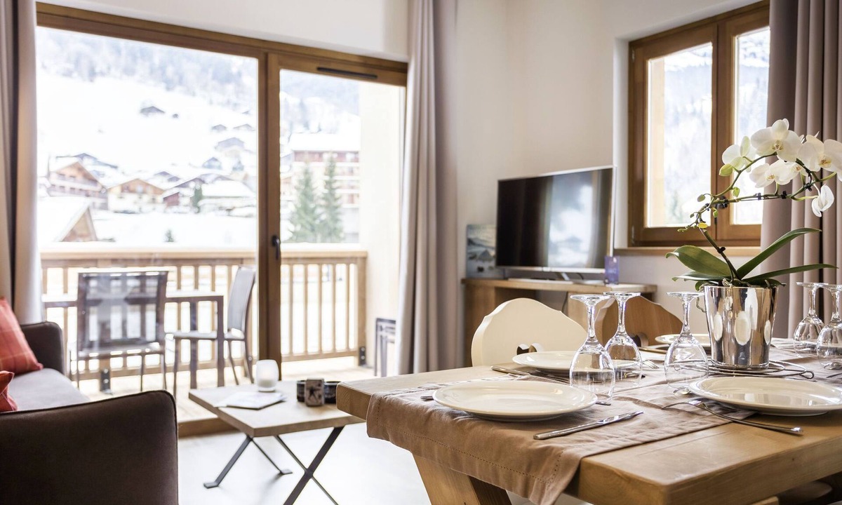 Beaufort Apartment | Chic apartment 300 m from the ski lift in a mountain village