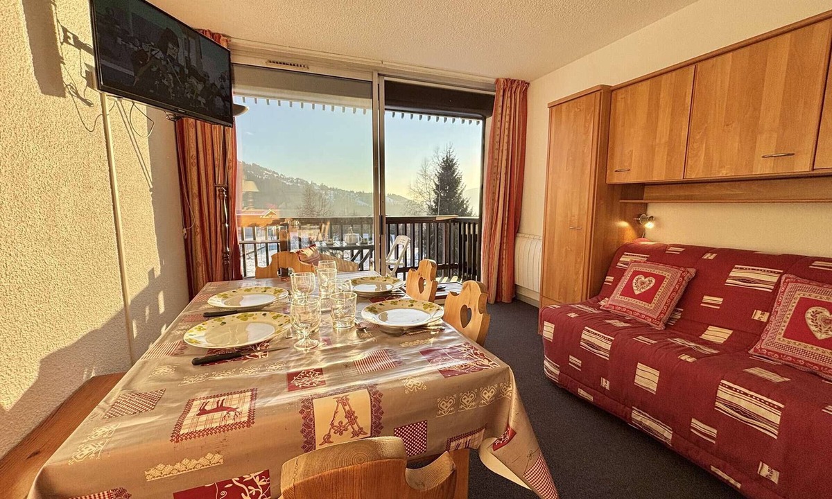 Notre-Dame-de-Bellecombe Apartment | Cozy studio in Notre-Dame-de-Bellecombe near the slopes