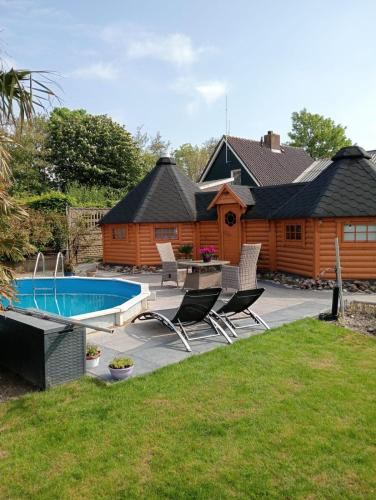 Spanbroek House | Finse Kota met privé Sauna en Hottub