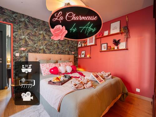 Albertville Apartment | La Charmeuse des Alpes - Appartement climatisé de prestige avec jacuzzi et jardin privé