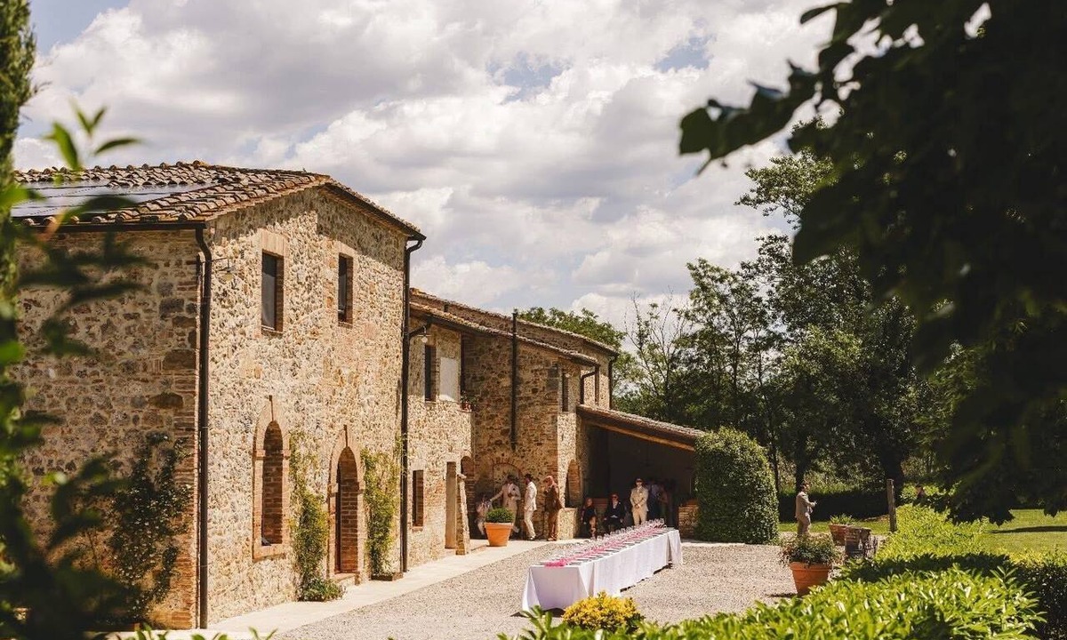 San Macario In Monte House | La Peschiera farmhouse apt. Provincial terrace of Siena San Gimignano