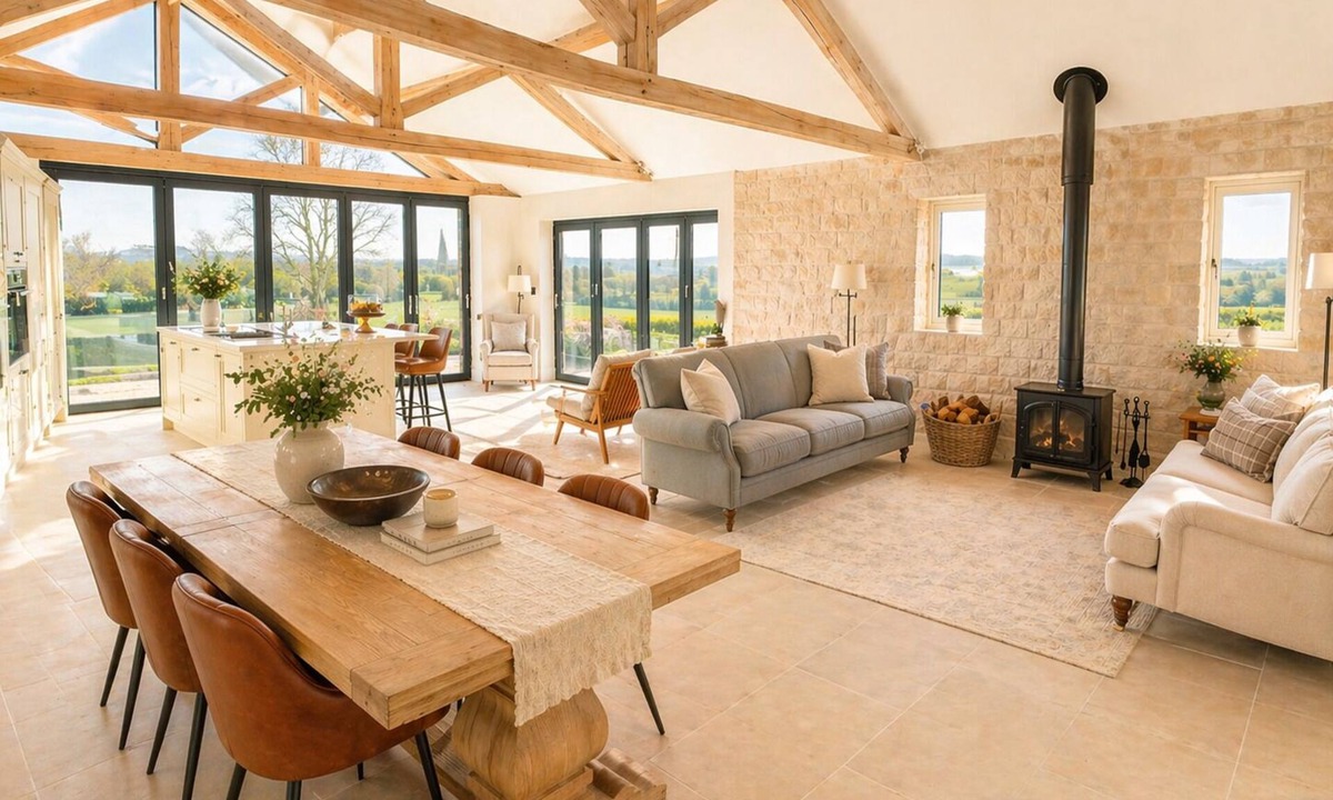 Shipston on Stour House | Large Cotswold Stone Barn ideal for Family Getaways