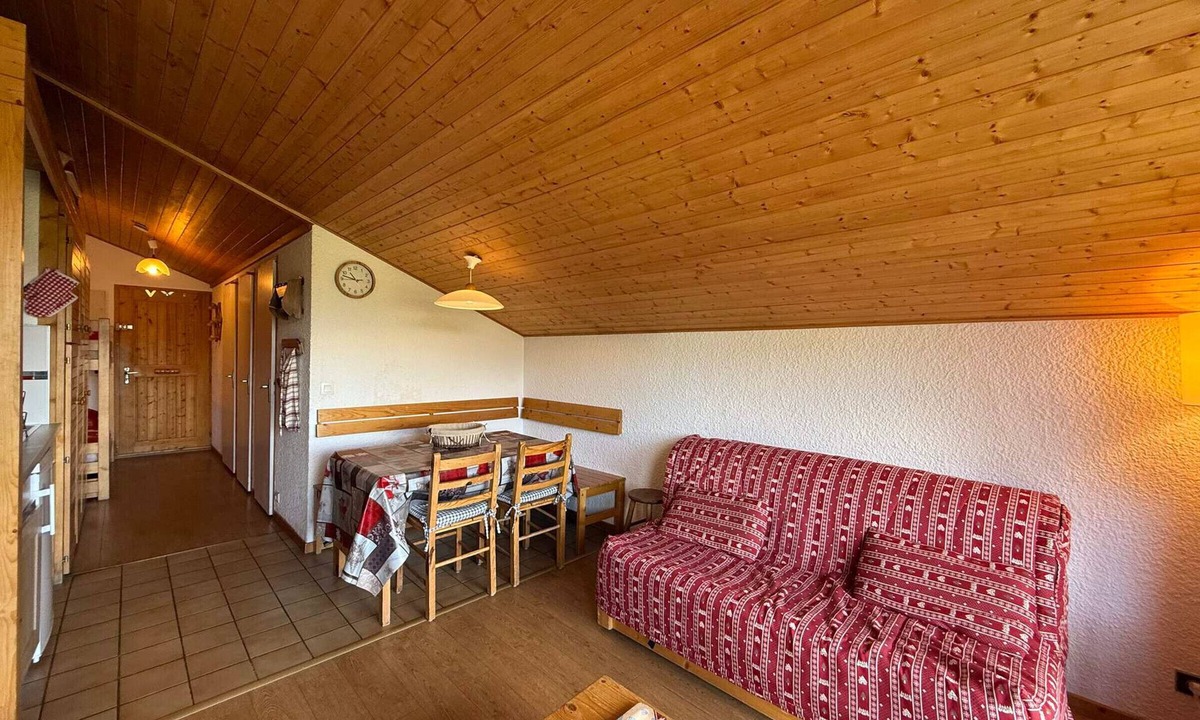 Les Saisies Apartment | Les Saisies Apartment - Up to 6 people, 2 rooms, 28.90m², piste view