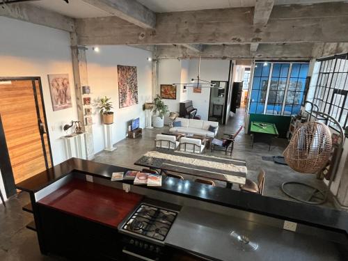 Downtown Johannesburg Apartment | Lofty Hipster Penthouse