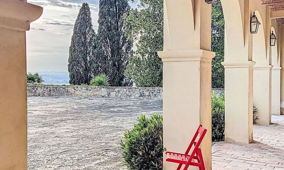 Palaia Apartment | Lovely apartment for 4 people with WIFI, pool, balcony and panoramic view