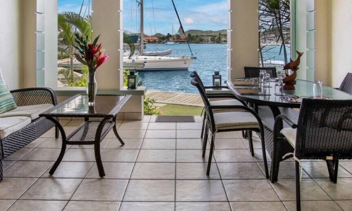 Rodney Bay Condo | Marina-view 3BR condo in Rodney Bay with pool, AC & WiFi, Harbour#7