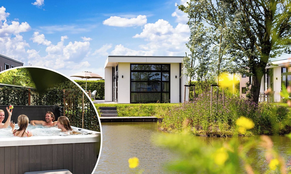 Avenhorn Ski Chalet | ✓ Module Special at Park Westerkogge ✓ Holiday home for 6 people ✓ Located in Berkhout (North Holland) ✓ Waterfront holiday resort ✓ Book directly at the resort