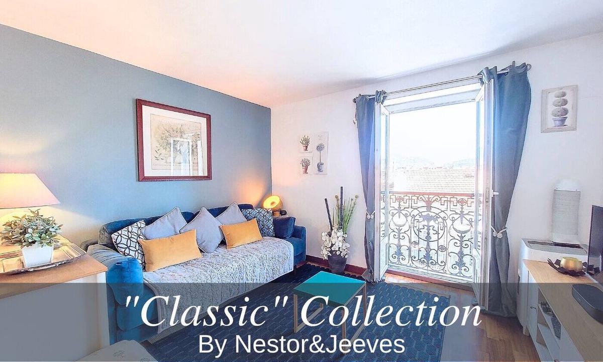 Nice City Centre Apartment | N&J - CHAISE BLEUE - Central - Very close sea
