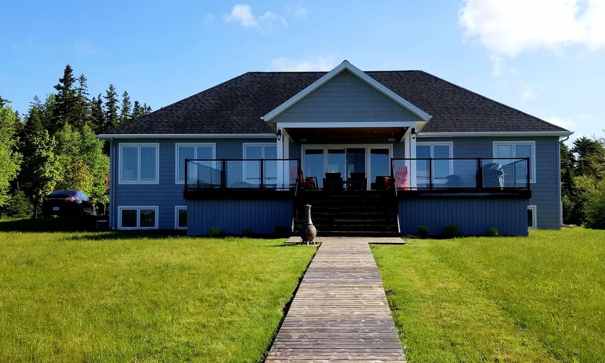 Montague House | New Summer home on the scenic Montague River, relax in comfort