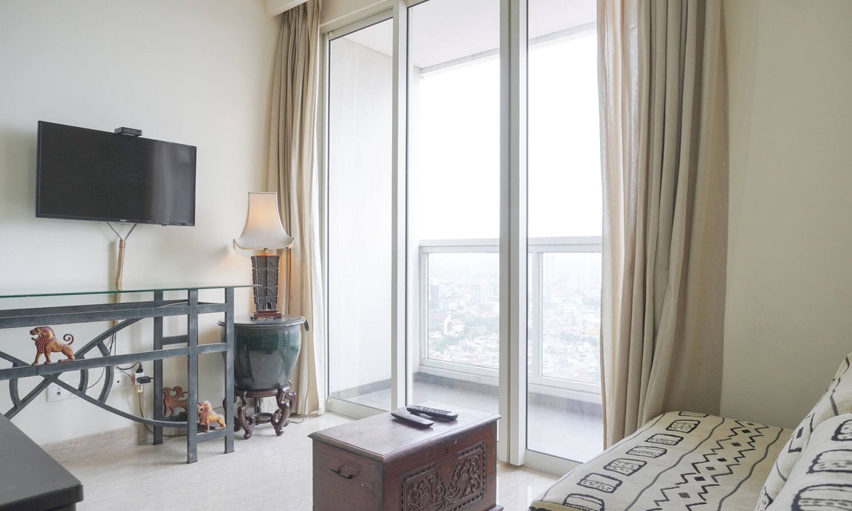 Cikini Apartment | Nice And Elegant 2Br At 26Th Floor Menteng Park Apartment