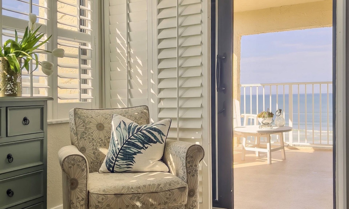 New Smyrna Beach Condo | OUR BEACH is OPEN-ALL 5star Reviews! Remodeled with a VIEW!