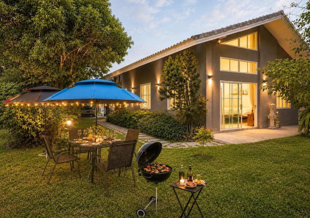 Plaeng Yao House | Private Garden Retreat 2BR Sleeps 6 Gateway