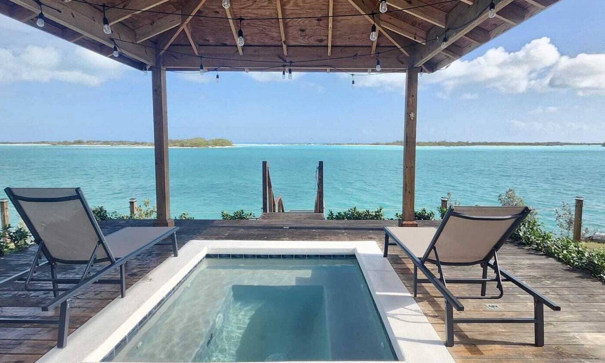 Great Exuma House | Private oceanfront home, 10 min drive to sandy beach Beautiful SerenityBlu
