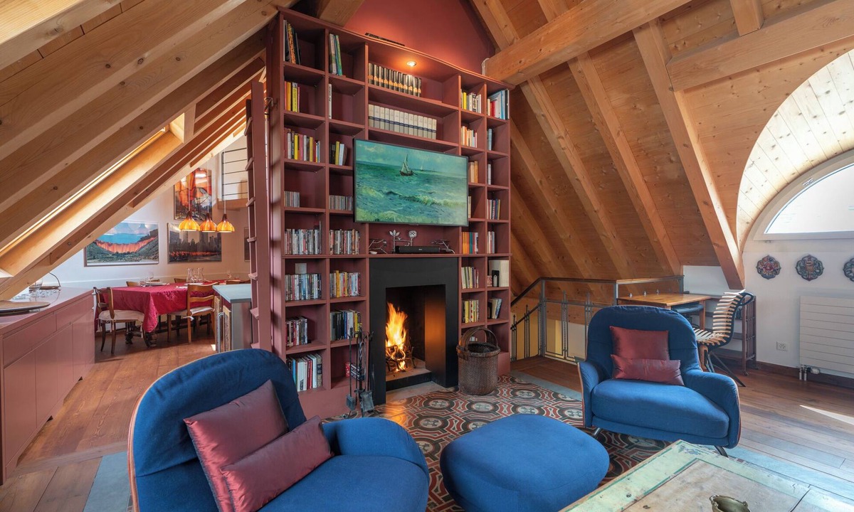Sils-Maria Apartment | Residenza Alpenrose 26 – 4.5-room duplex with 360° views