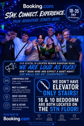Talat Yot Hostel | Revolution Khao San by The Bliss