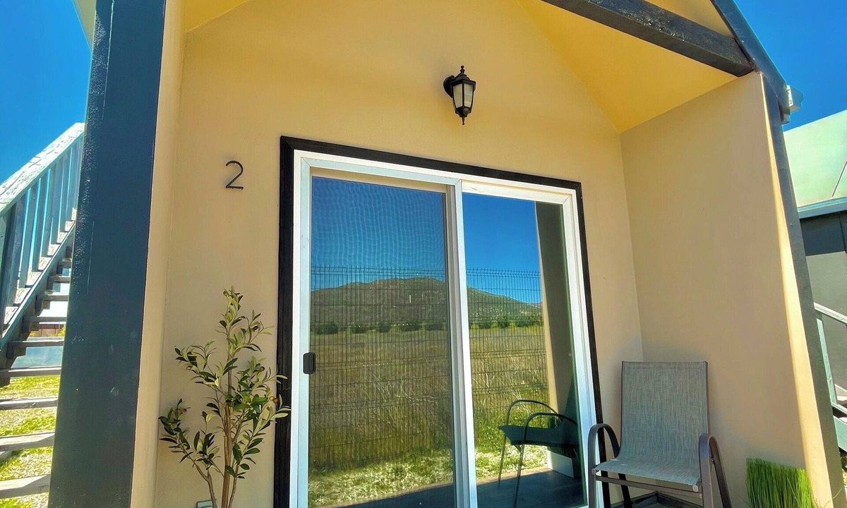 Ensenada Cabin | Romantic 1-Bedroom Cabin with Private Terrace in Heart of Valle de Guadalupe