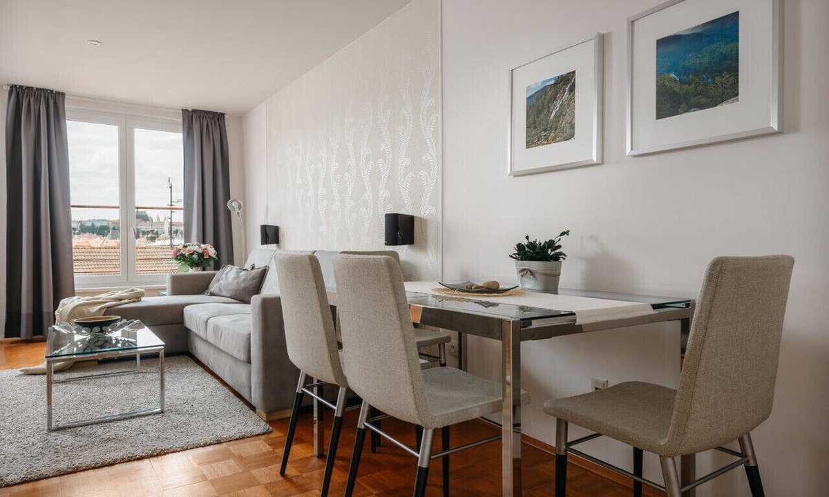 Stare Mesto Apartment | ROY 2BDR Apartment with Prague Castle View, Parking & A/C by EasyBNB Premium