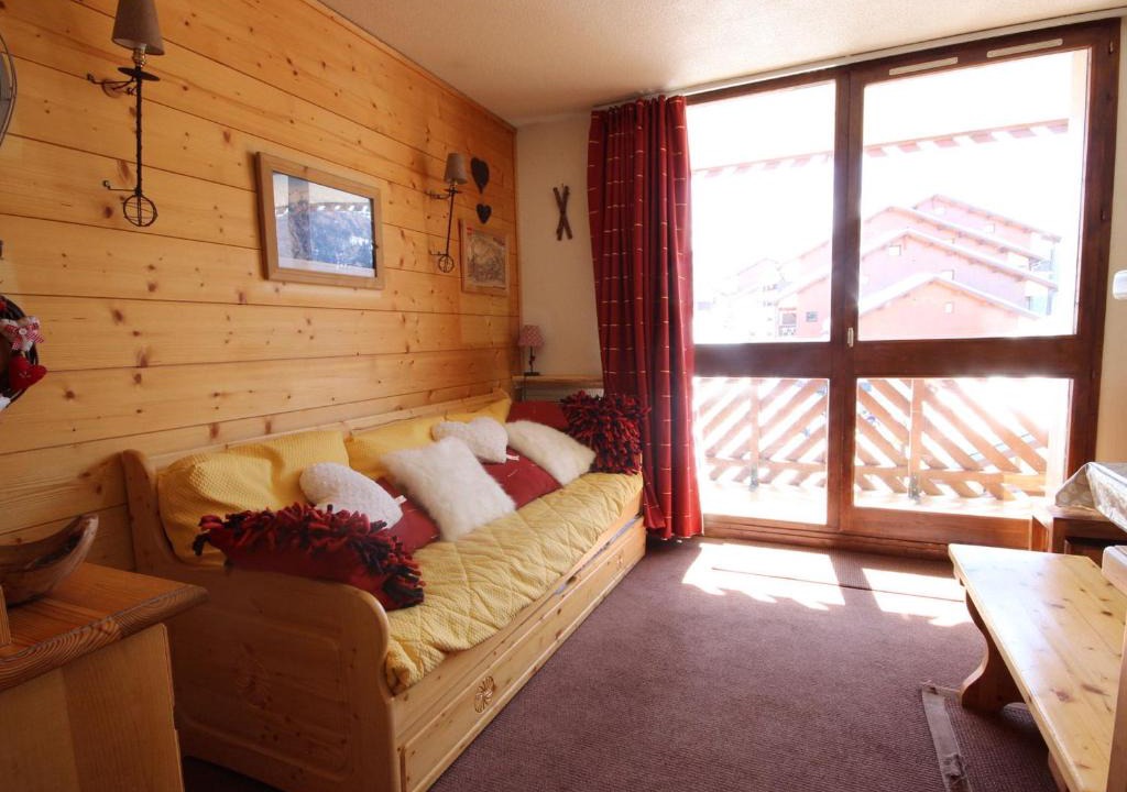 Vallandry Apartment | Studio cabine 4 pers à Vallandry, proche pistes et commerces - FR-1-411-268