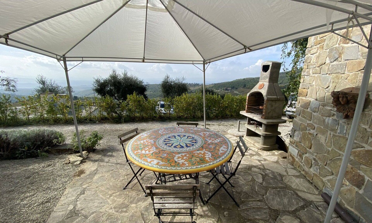 Castellina in Chianti House | Stunning private villa for 4 people with WIFI, A/C, TV, terrace, pets allowed and panoramic view