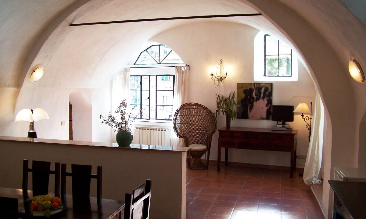 Dolcedo Apartment | Stylish apartment with a beautiful garden, 5 km to the beach