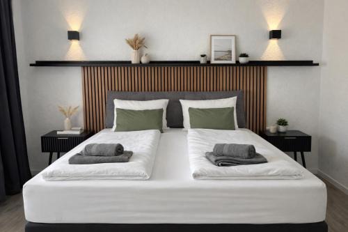 Darmstadt Apartment | Teratop-Living, 3-Zimmer, Zentrale Lage, Geschäftsreisen, Kurztrips, längere Aufenthalte