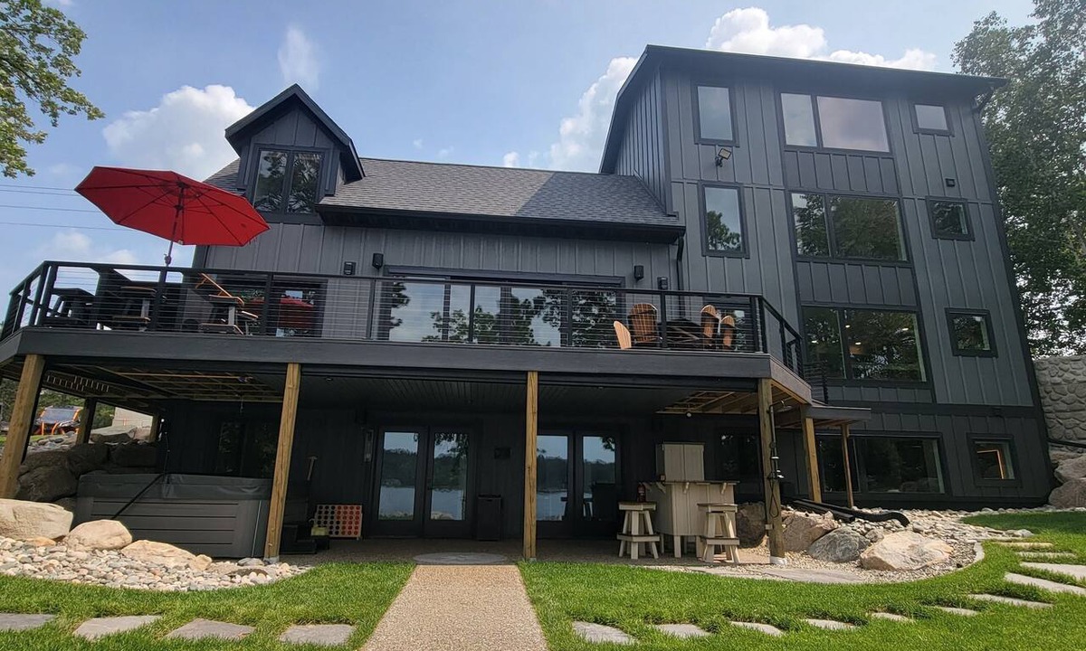 Nevis Cabin | The Lookout on Lake Belle Taine - Lakefront Luxury sleeps up to 16