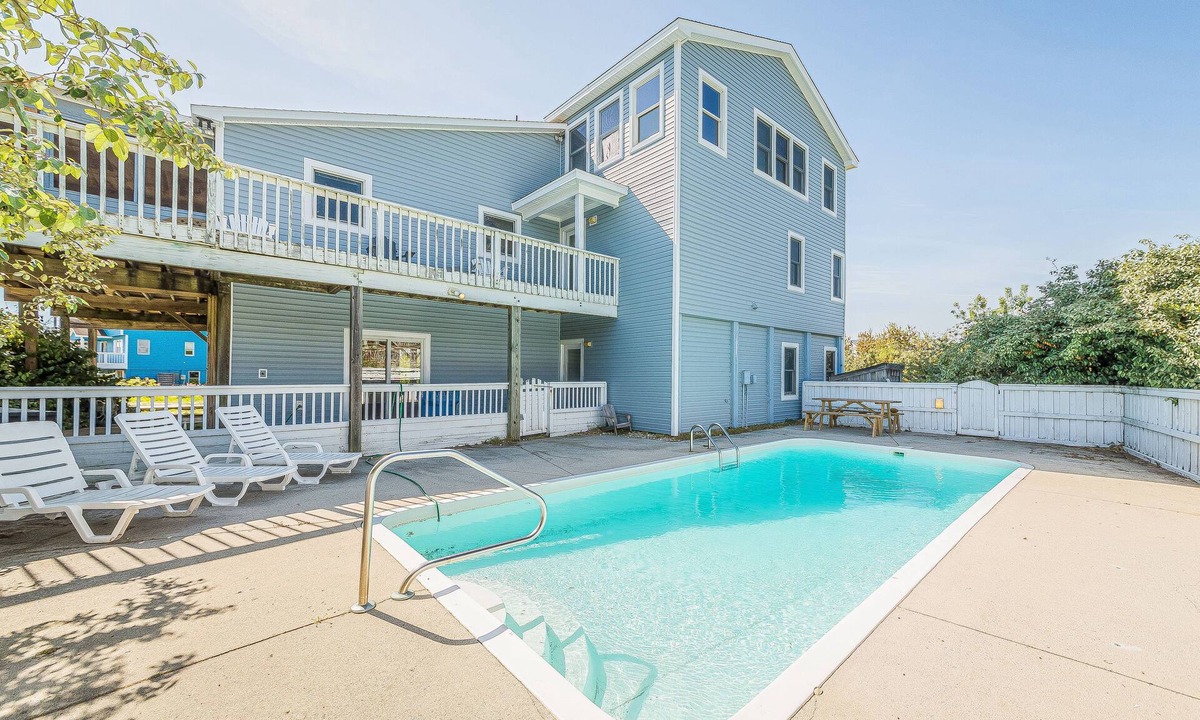 Carolina Dunes House | The Sailfish - Duck, Carolina Dunes, Beach 300 Yds, Sound View, Pool, Hot Tub, Pets OK, Flex Stays