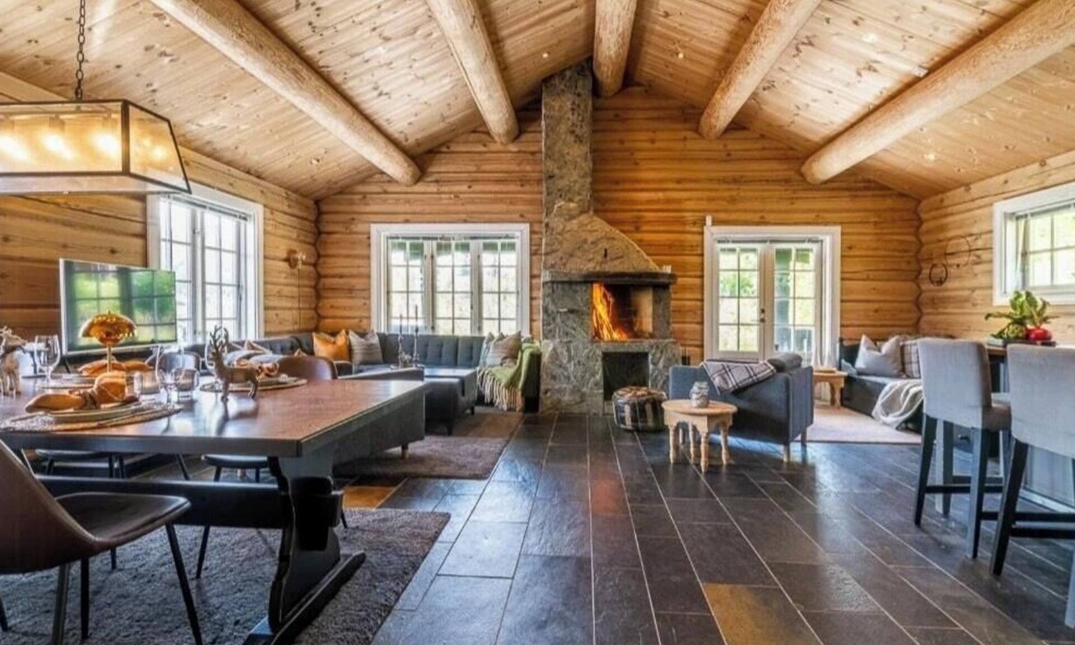Mælem House | Timber cabin with ski-in/ski-out in Fageråsen