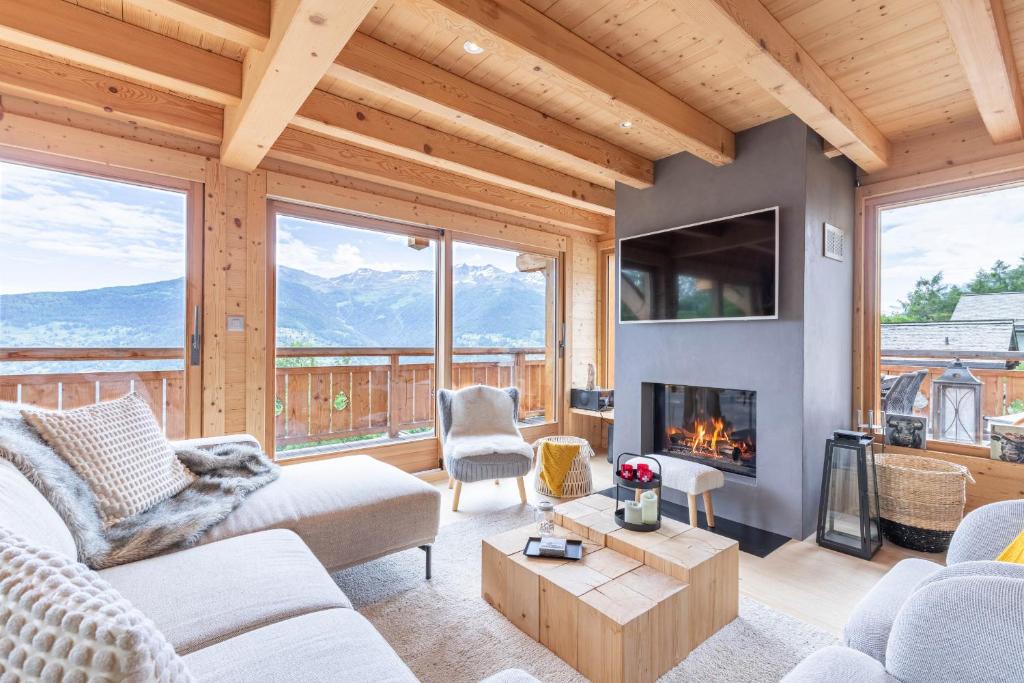 Granges Ski Chalet | Touti LUXURY & NEW BUILD chalet 10 pers by Alpvision Résidences