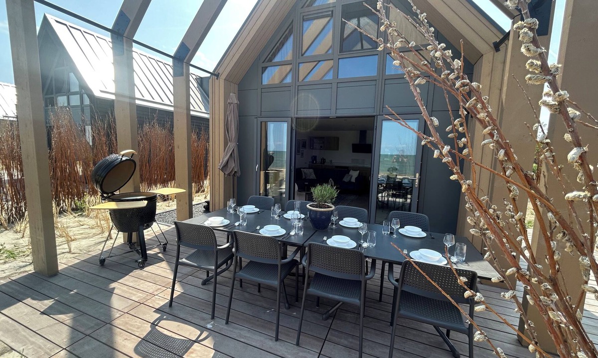 Enkhuizen Villa | Unique, totally new Beach villa for 8 p. directly at the IJsselmeer, Enkhuizen