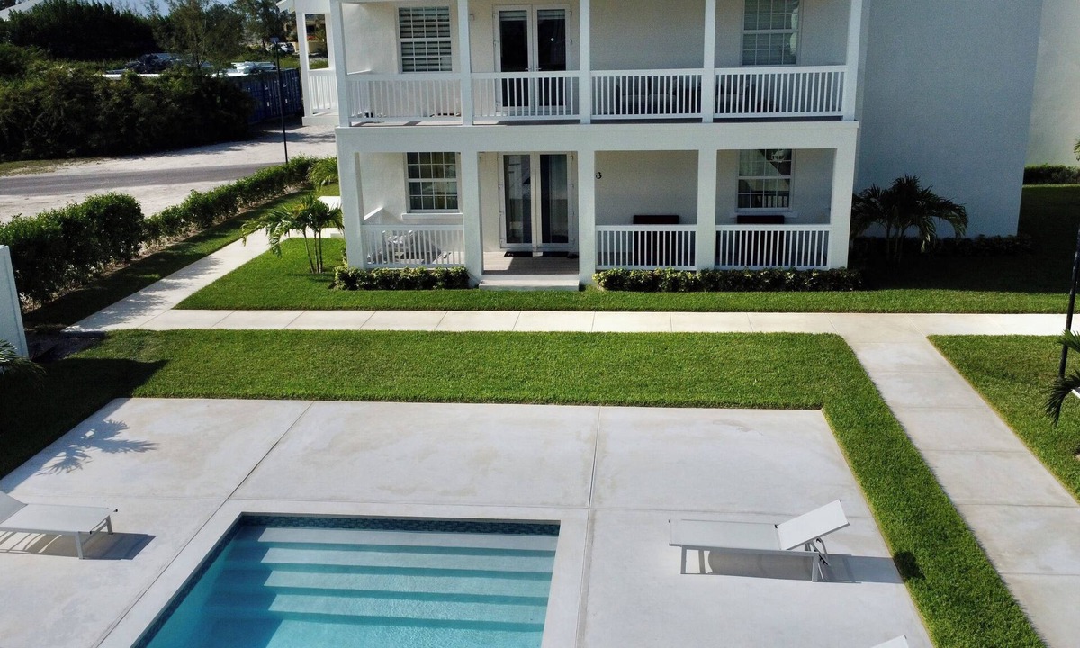 Palm Cay Apartment | Unwind with the whole family at this 3-bedrooms. Nestled just steps from a pool.