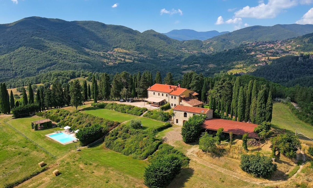 Subbiano House | Villa I Cipressi by fewo-toskana, surrounded by nature, secluded location, private pool, barbecue
