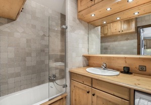 Appt 1 chambre avec parking et ascenseur près des pistes à Megève - FR-1-453-93