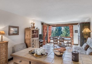 Appt 1 chambre avec parking et ascenseur près des pistes à Megève - FR-1-453-93